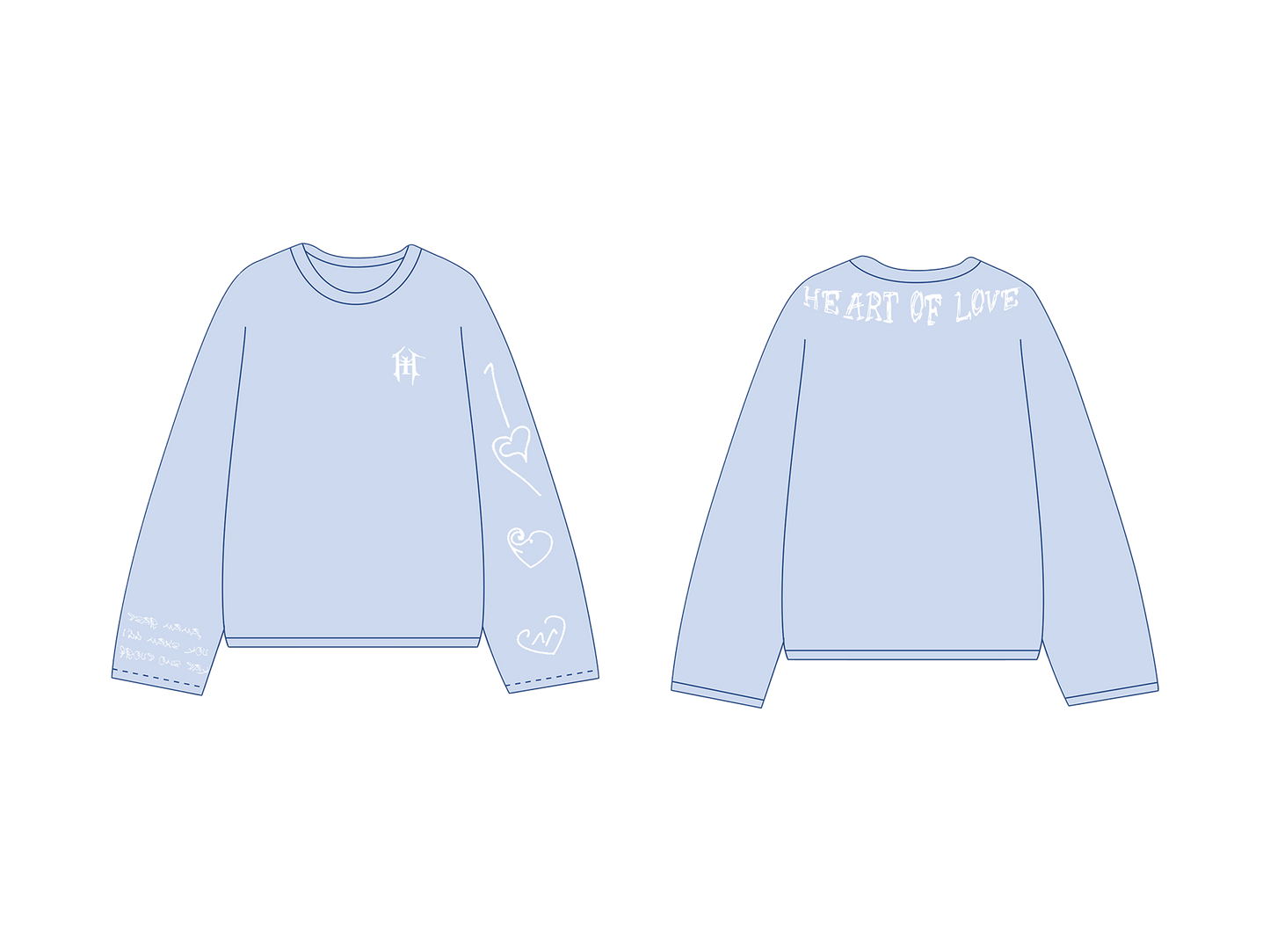 LONGSLEEVE BABY-BLUE