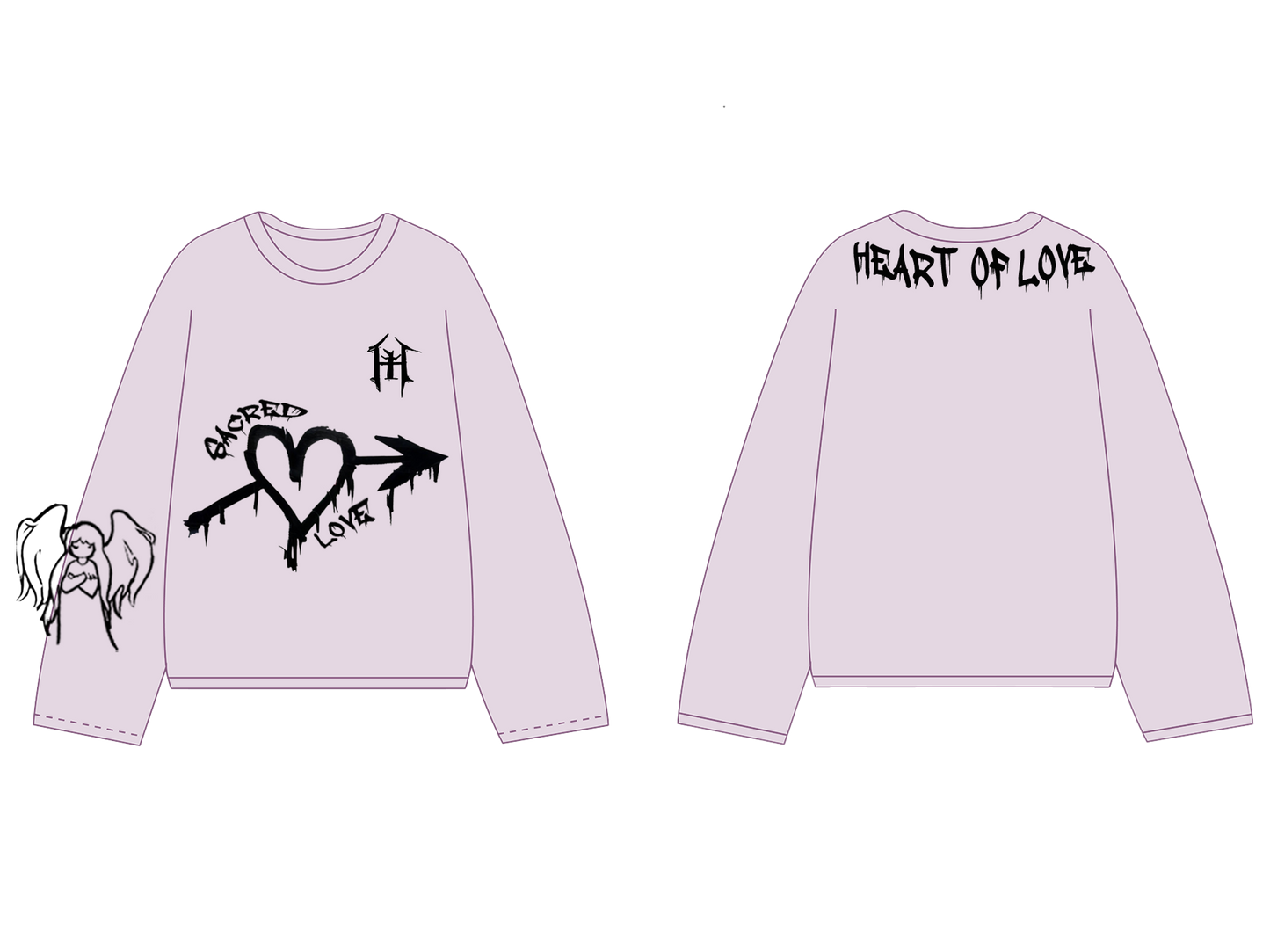 LONGSLEEVE ROSÉ