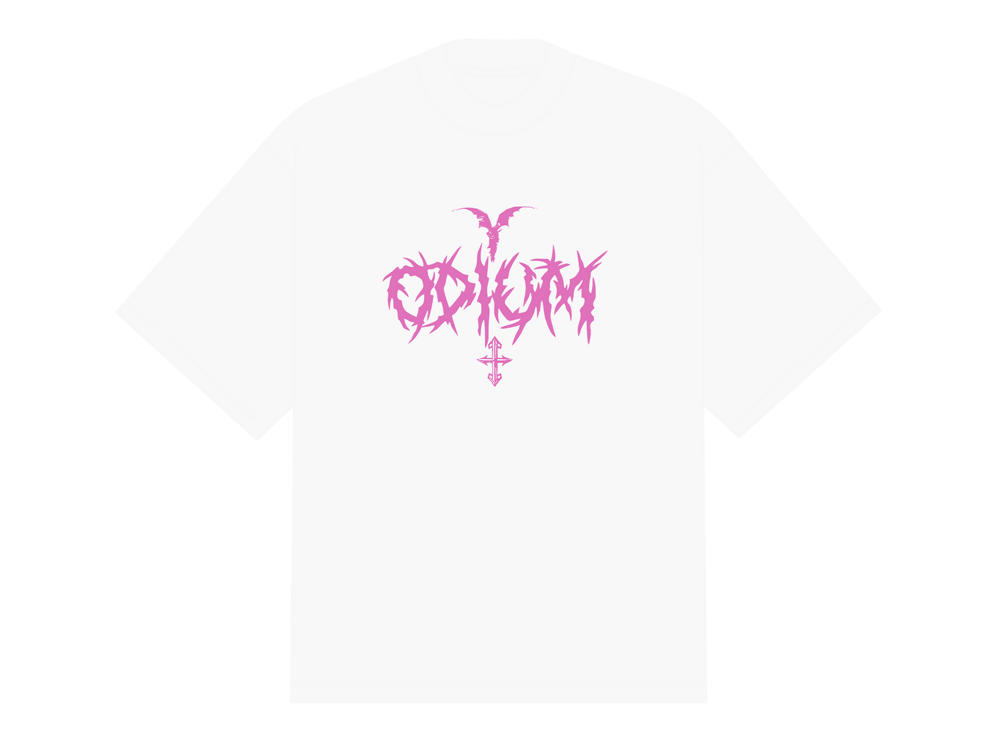 ODIUM TEE WHITE/PINK