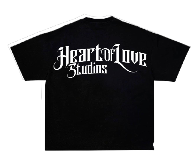 SPREAD LOVE TEE BLACK